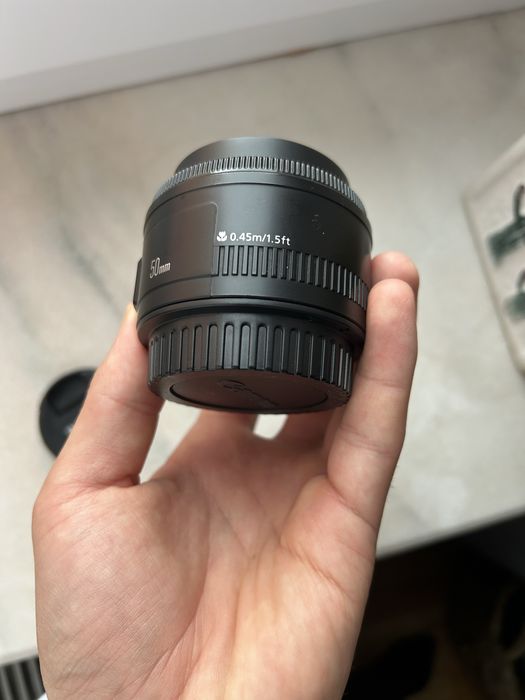 Canon 50 mm, f1.8 ii