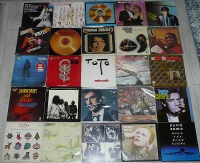 vinil Madonna Beatles Ray Charles Elvis Bee Gees