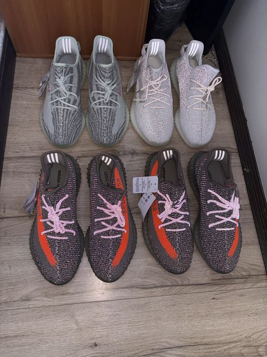 Adidasi Yeezy 350 boost V2 Beluga