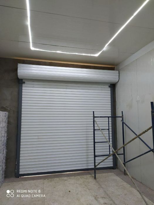 Рольставни ворота автоматический ва ручной, калинлиги 0,4 0,5 ва 0,7