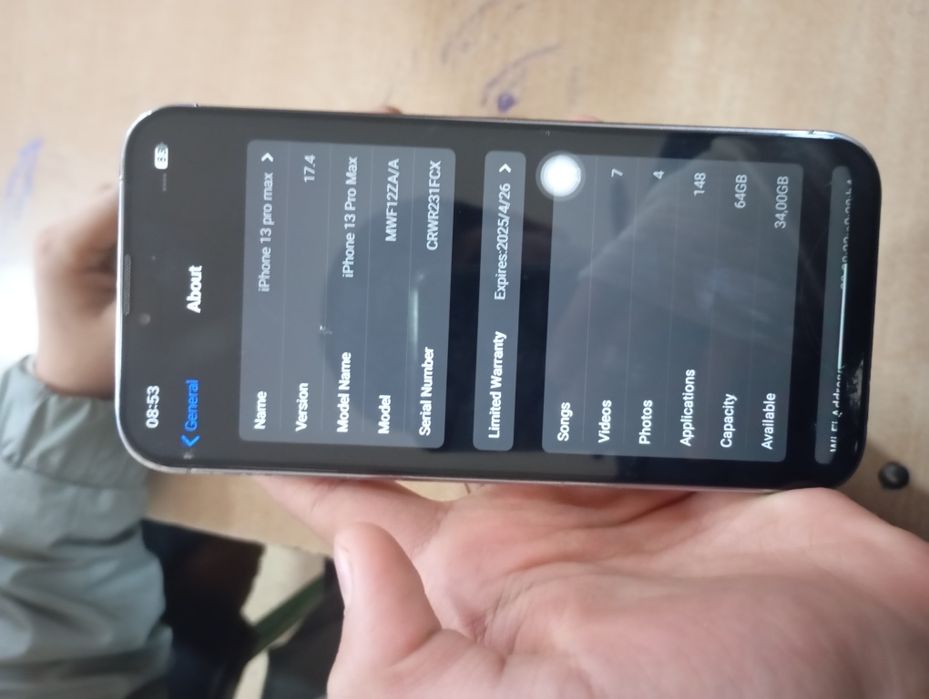 iPhone 13 pro max padelkasi