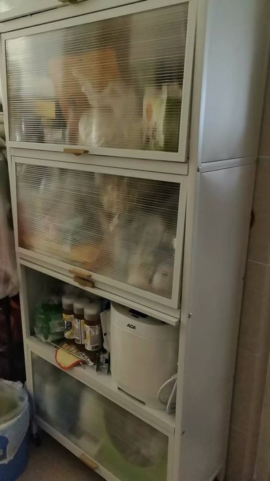 Кухонный шкаф без пыли закрытый|Chang tushmaydigan yopiq oshxona shkaf