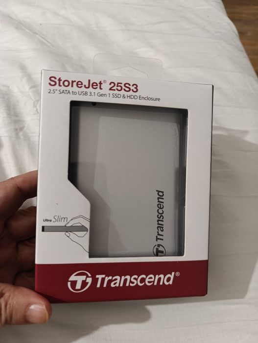 Продам 2тб внешний жёсткий диск Transcend USB 3,1