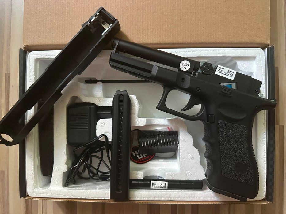 Set Airsoft - 2 pistoale - Electric - Manual - Bile Airsoft