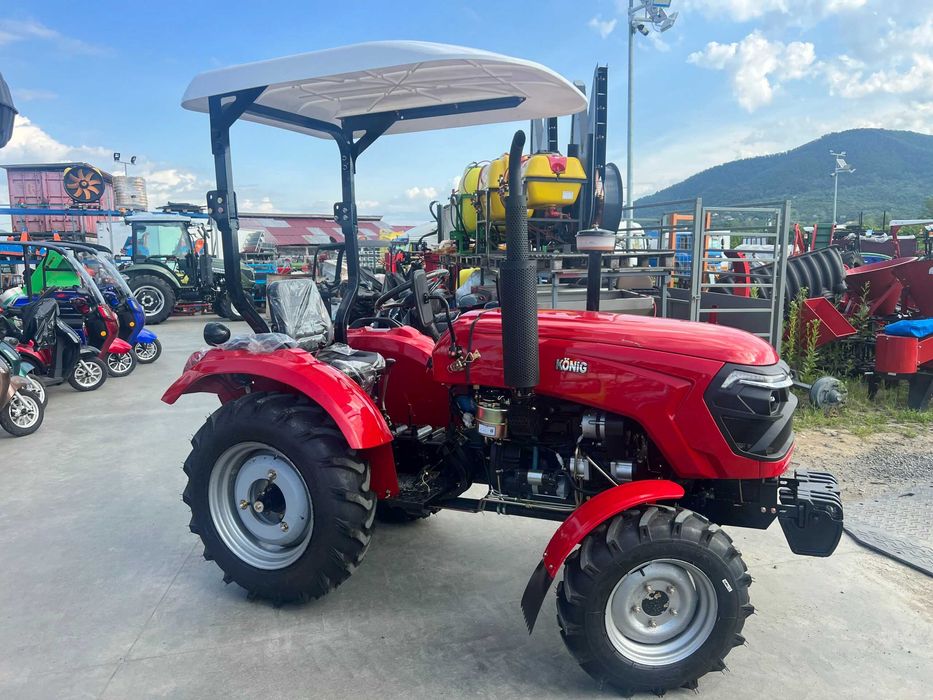 Konig Traktoren nou cu semicabina tractor putere 25 CP utilaj nou