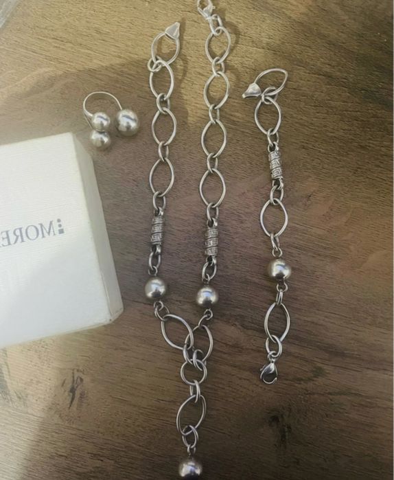 Set bijuterii argint Morellato.