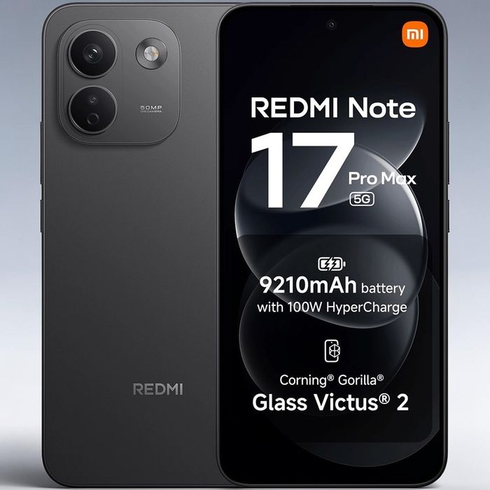 Xiaomi Redmi Note 17 Pro Max 5G 512GB 8RAM Black / Cloud Blush / Green ЧИСТО НОВ! Неразпечатан! 2г. Гаранция!