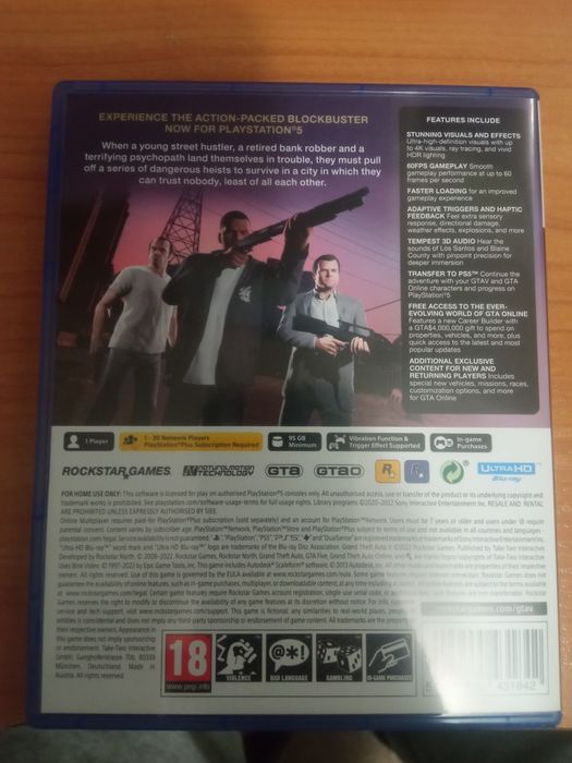(PS5)  Grand Theft Auto V (PS5)
Ps