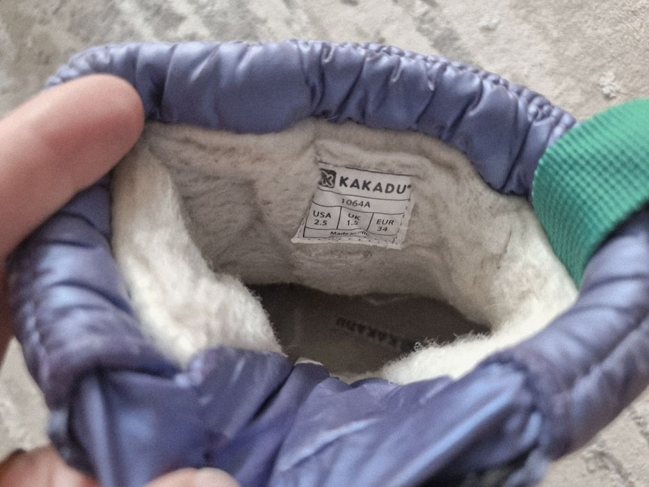 Зимние ботинки на девочку