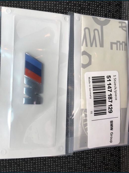 Emblema Stema Logo M aripa negru BMW Seria 1 3 4 5 X1 X3 X5 X6 f10 f30