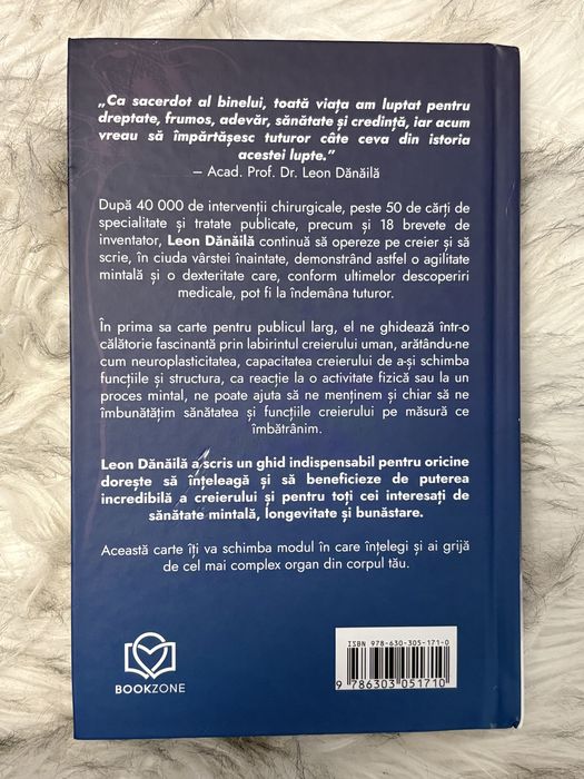 Neuroplasticitatea. Secretul longevității creierului - Leon Dănăilă