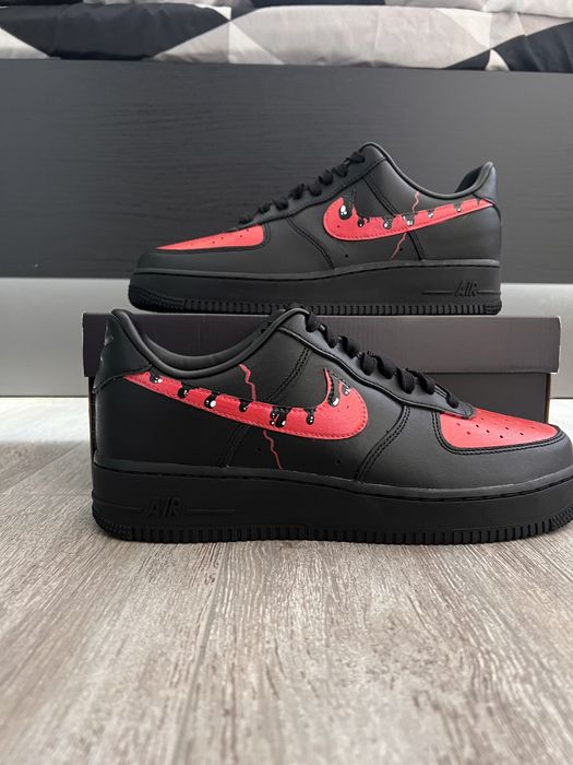 Air force 1 black custom