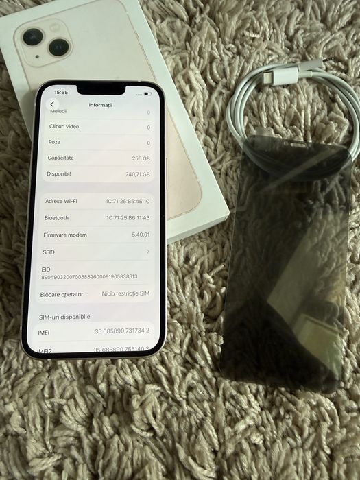 Iphone 13 pink 256 g neverlocked / baterie 86 %