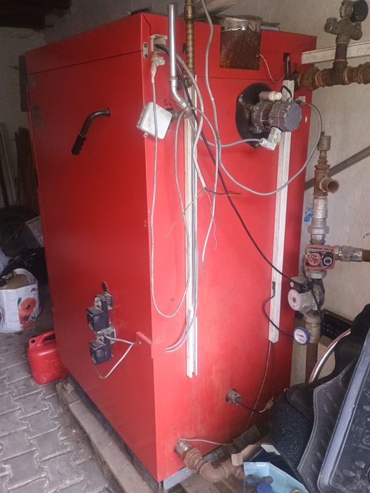 Vand centrala pe lemne 55 Kw