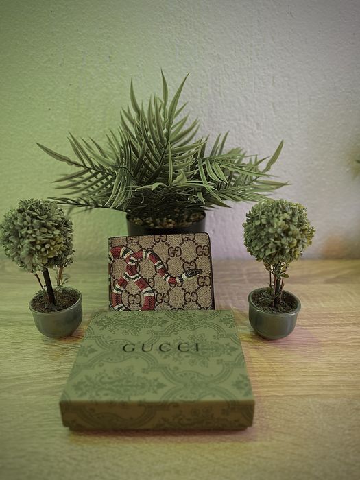 мъжки портфейл Gucci snake