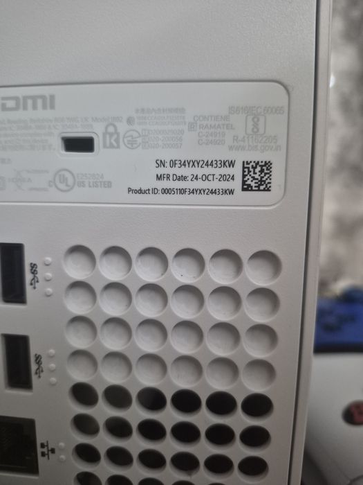 Xbox series x 2025 1tb