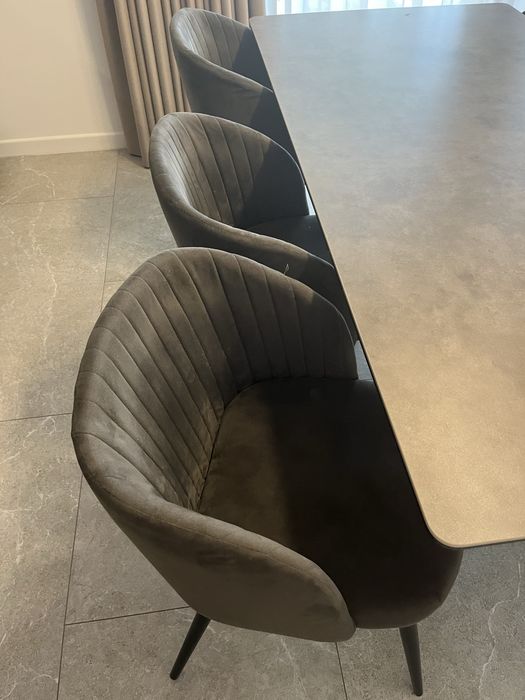 Set 6 scaune catifea