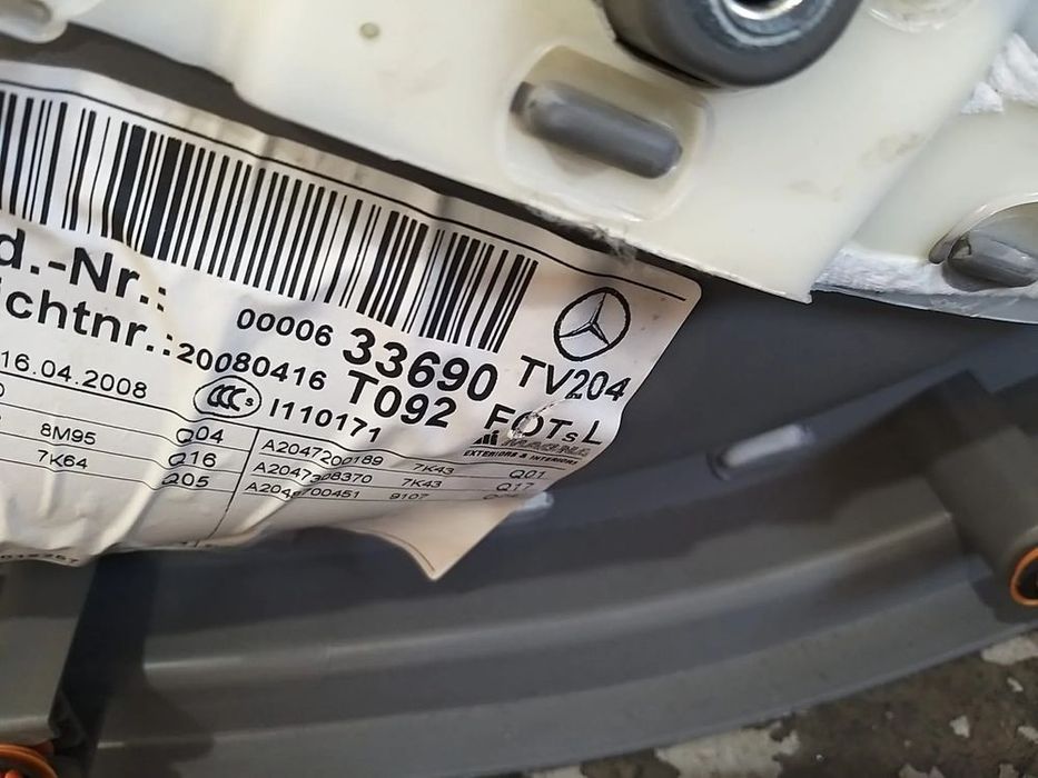 Fata tapiterie usa stanga spate mercedes c class w204 break a2047200189 a2047308370