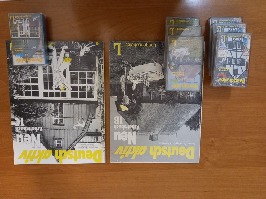 Тетрадки Deutsch aktiv Neu Arbeitsbuch 1B, 1C + касети целия курс