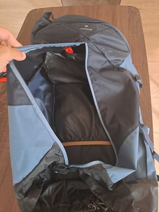 Туристическа раница Forclaz mt100 60l easyfit