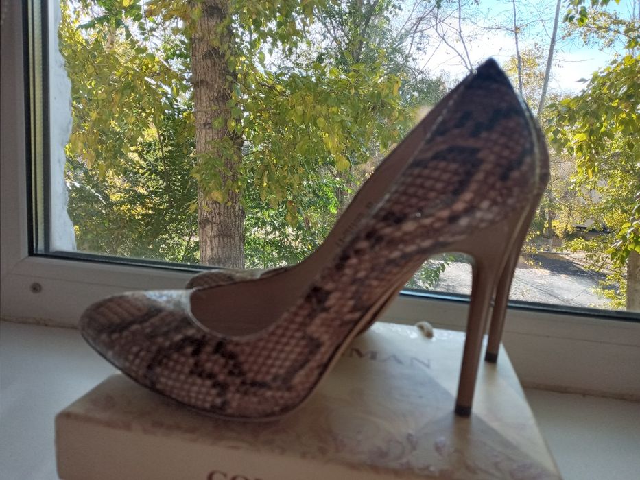 Туфли женские леопард