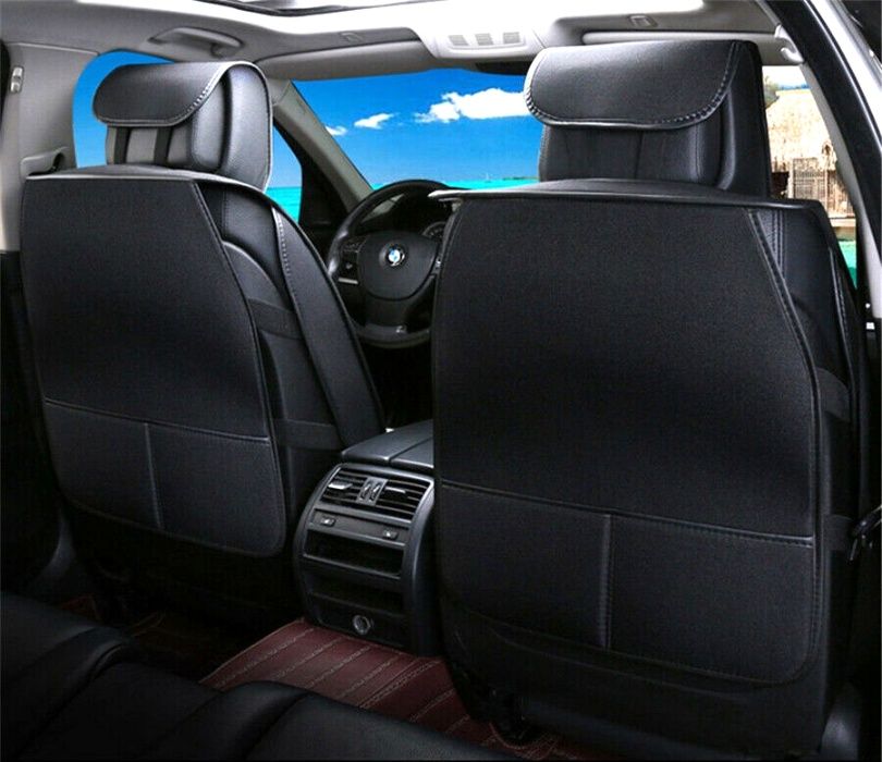 К-кт Луксозна Авто Тапицерия Калъфи за Автомобилни Седалки Текстил