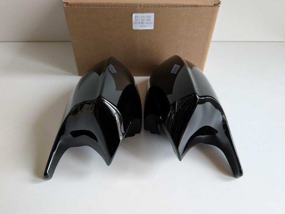 Капаци огледала BMW Е90 2005-2008 черни БМВ