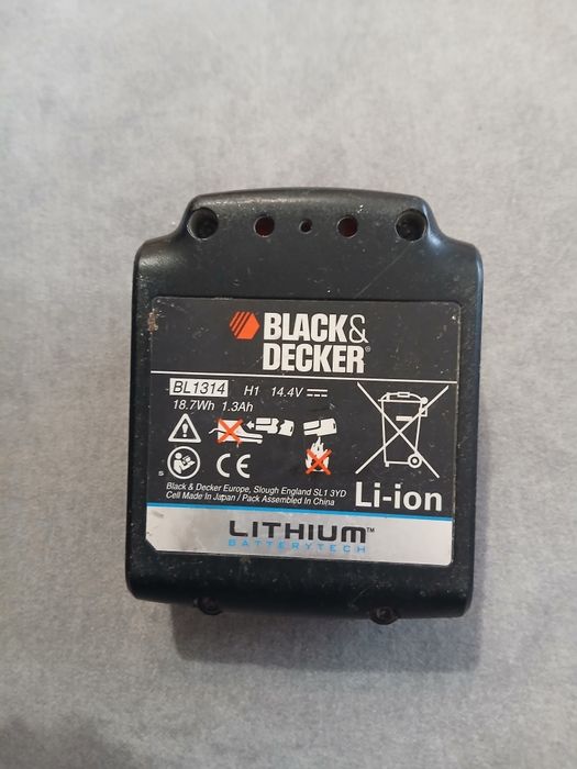 Baterie Black&Decker 14,4v 1,3ah