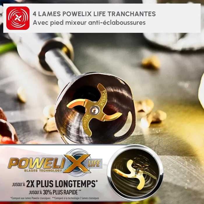 Moulinex Infinyforce Pro DD95JD10 1200W 5в1, лек дефект на едната купа, ДЕФЕКТ!