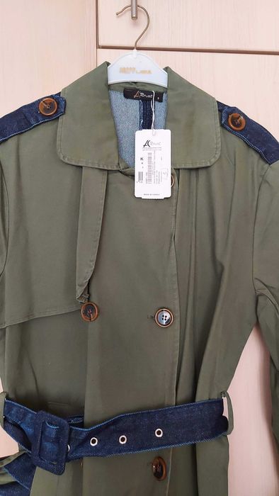 Дамско дънково манта