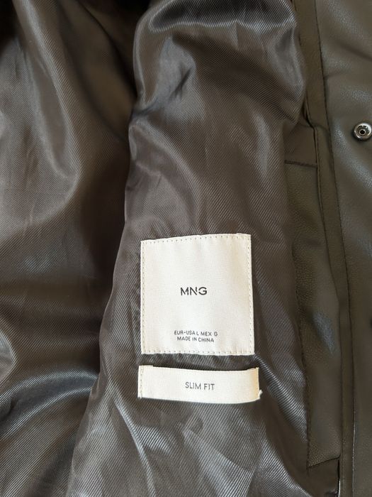 Кожено яке Mango