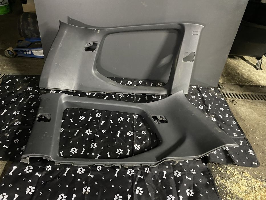 Обшивки багажника Prado 120