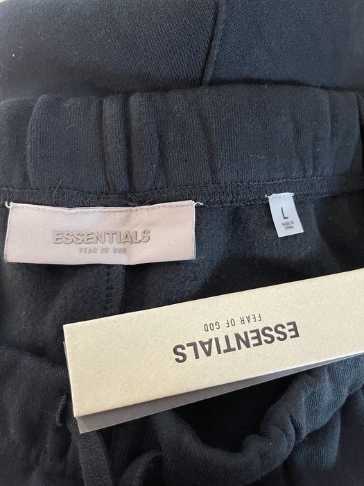 Pantaloni Scurti Essentials Black