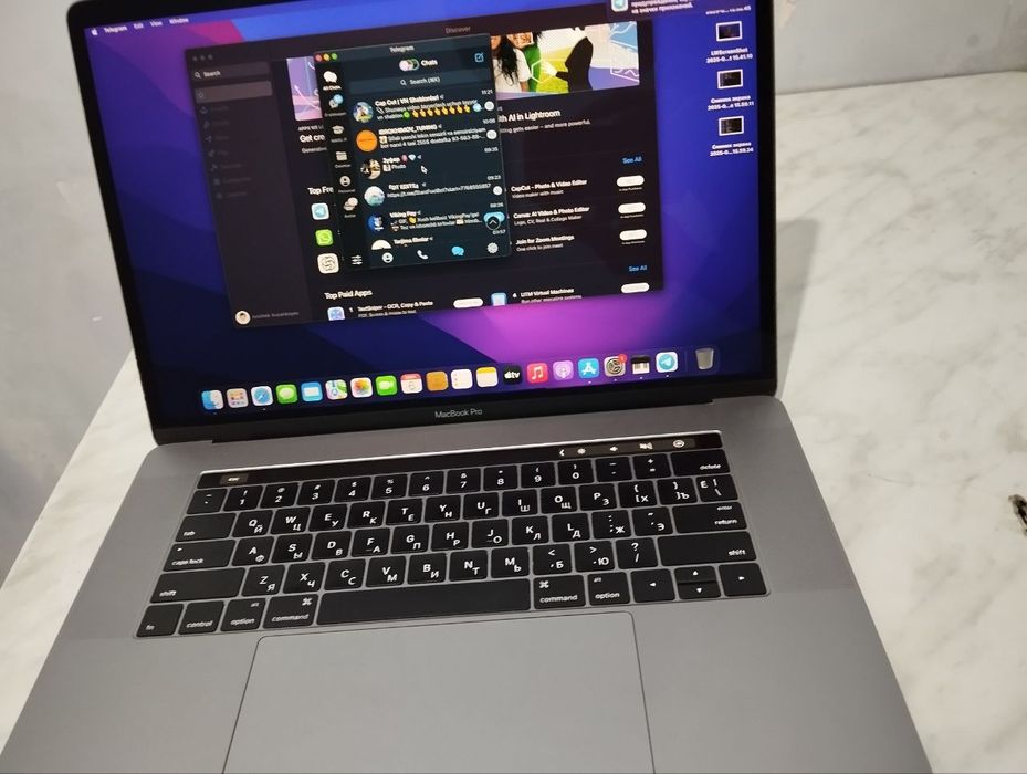 Macbook pro 2017 core-I7 430 цикл