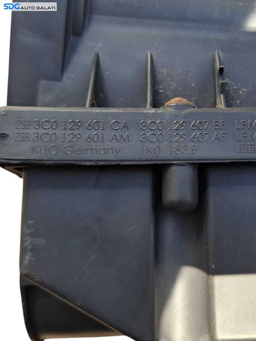 Corp Carcasa Filtru Aer Skoda Octavia 2 2004 - 2013 1.9 TDI 2004 - 2008 Cod 3C0129601AM [LC1704]