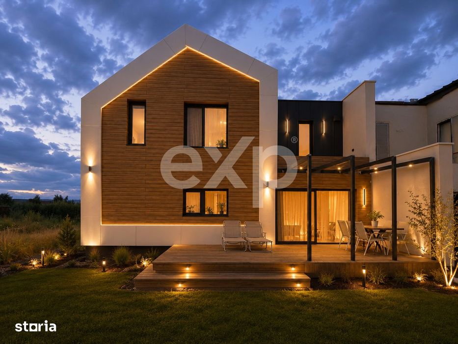 CASA ULTRAMODERNĂ IN STUPINI | Doar 4 locuinte | 180 mp utili