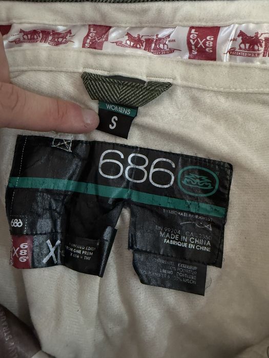 Ски-дънки Levi'S x 686 Limited Edition  ( Olive Green )