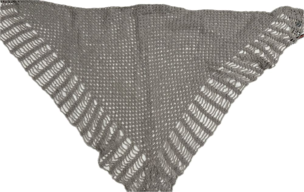 Шаль ручная работа