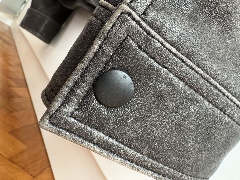 Geaca de piele IRO Paris XL noua