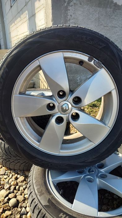 Jante Renault R16 5x114.3+Anvelope Allseason/Iarna 205/55/16 Megane