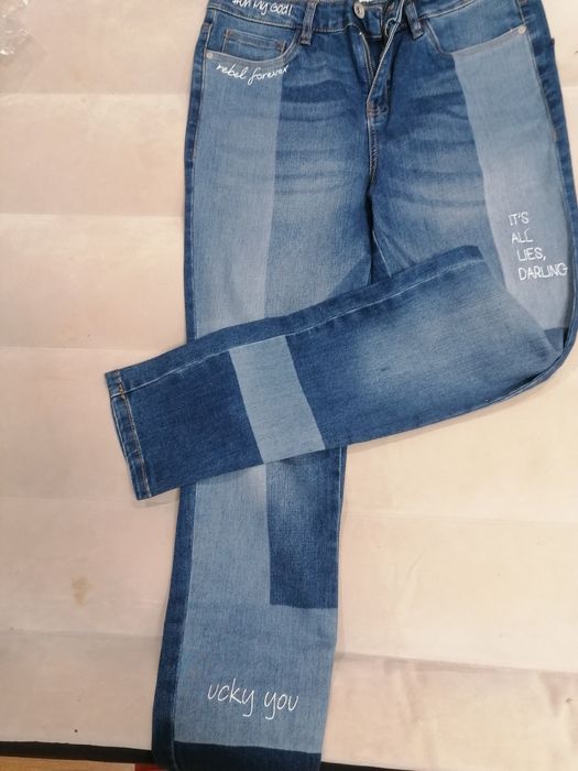 Blug Denim albastu