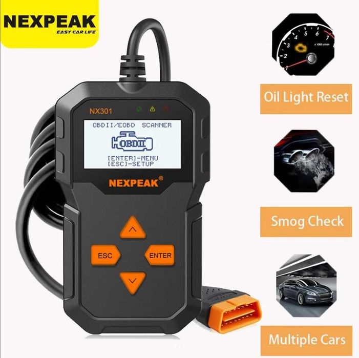 Автосканер NEXPEAK NX301  OBDII