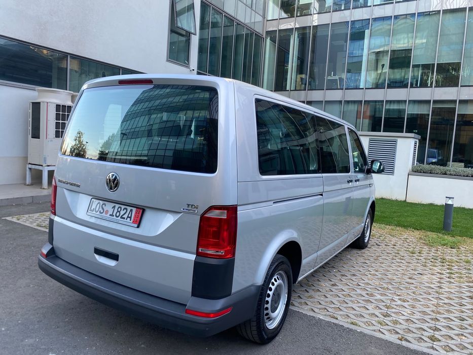 Vw transporter t6 facelift 8+1 locuri euro6 extra lunga
