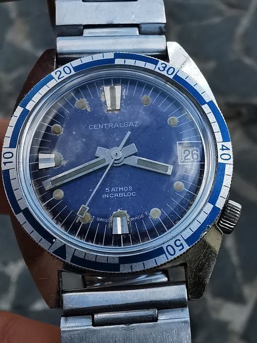 Ceas Centralgaz - Int Manuala - 33 mm - Funcționează impecabil!