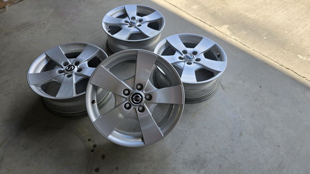 Jante aliaj originale Nissan/Renaul/ 17” 5x114.3 ET45