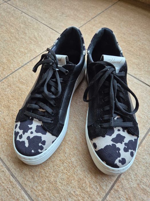 Дамски обувки от естествена кожа