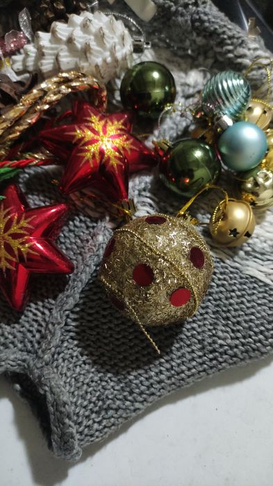 Гирлянда новогодние игрушки