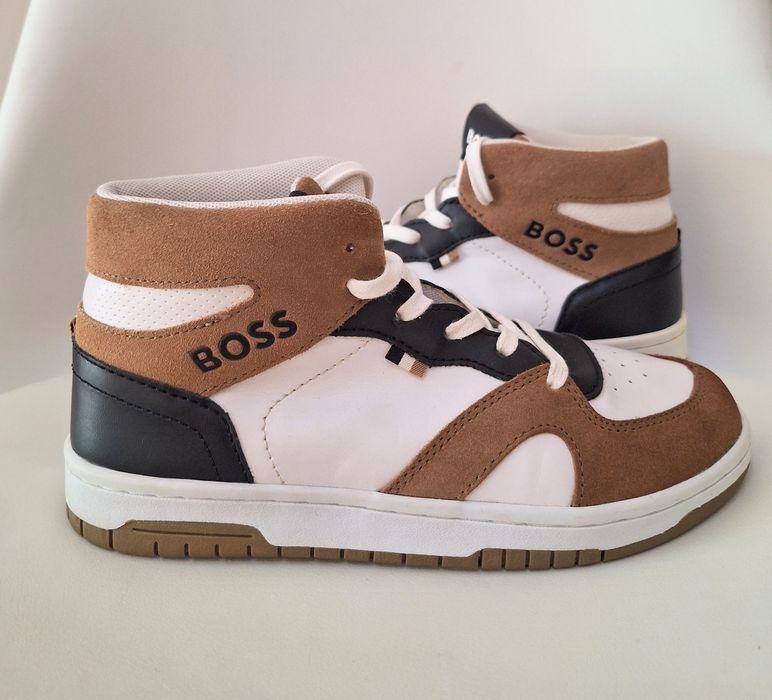 Високи кецове Hugo Boss Kids