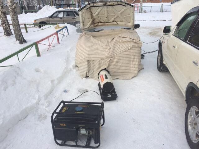 Отогрев авто от 8 000