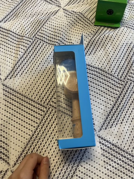 Vand kendama krom pop albastra